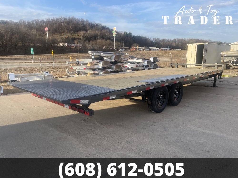 2026 Lamar Trailers 102X24 Tilt Deckover Trailer