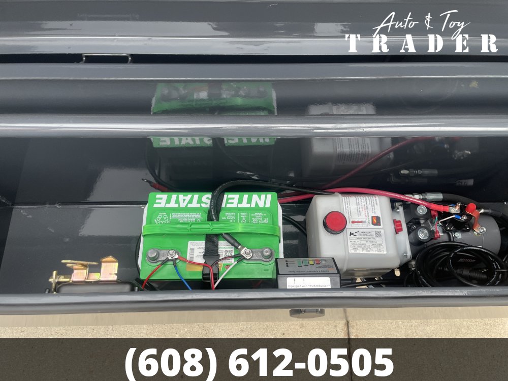 2026 Lamar Trailers 83X14 Gooseneck Dump Trailer