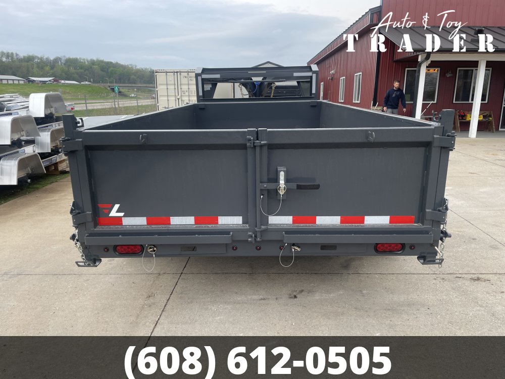2026 Lamar Trailers 83X14 Gooseneck Dump Trailer