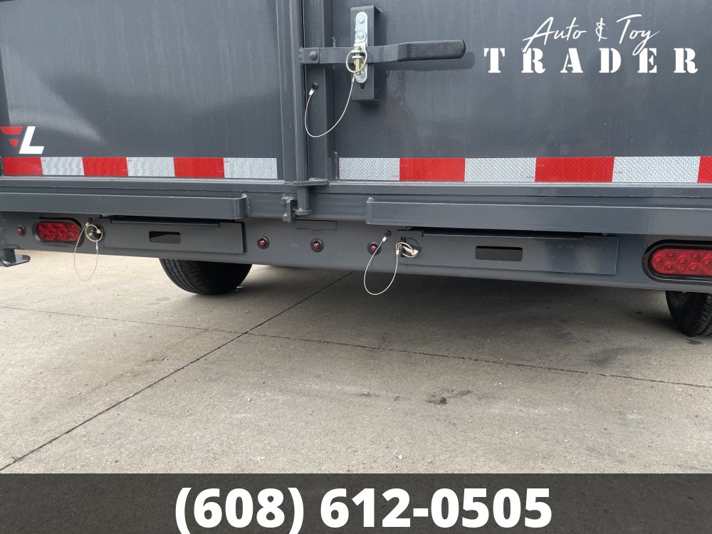 2026 Lamar Trailers 83X14 Gooseneck Dump Trailer