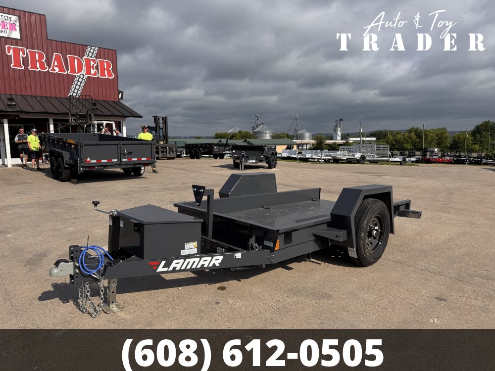 2027 Lamar 59X10 Scissor Hauler Tilt Equipment Trailer