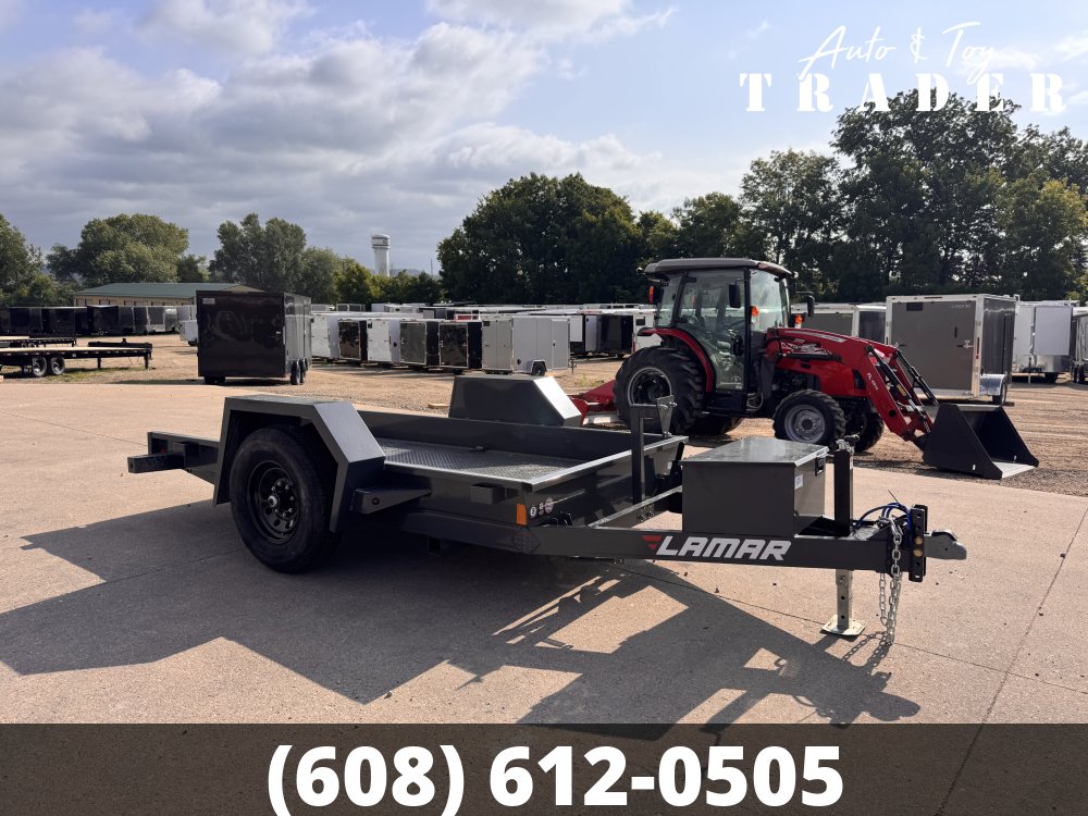 2027 Lamar 59X10 Scissor Hauler Tilt Equipment Trailer