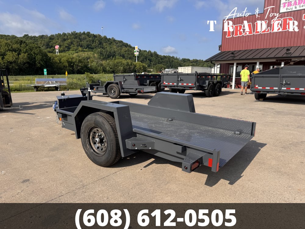 2027 Lamar 59X10 Scissor Hauler Tilt Equipment Trailer