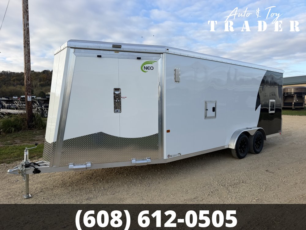 2027 NEO Trailers 7.5X23 Aluminum NASX Snowmobile Trailer