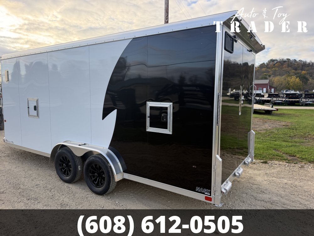 2027 NEO Trailers 7.5X23 Aluminum NASX Snowmobile Trailer