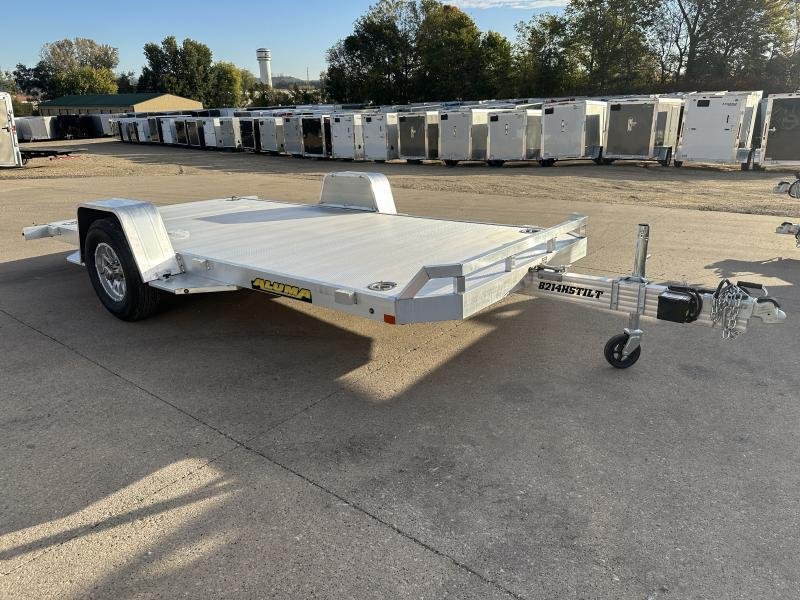 2025 Aluma 8214H Tilt Aluminum Utility Trailer