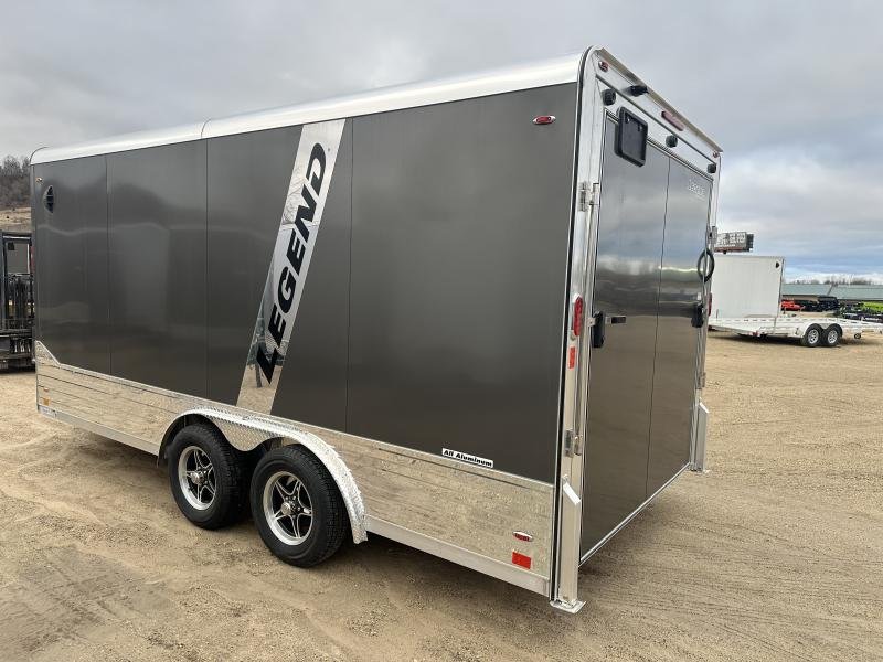 2025 Legend Trailers 8X16 Aluminum DVN Cargo / Enclosed Trailer