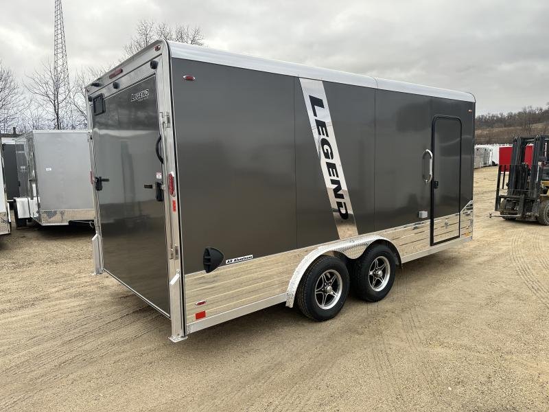 2025 Legend Trailers 8X16 Aluminum DVN Cargo / Enclosed Trailer