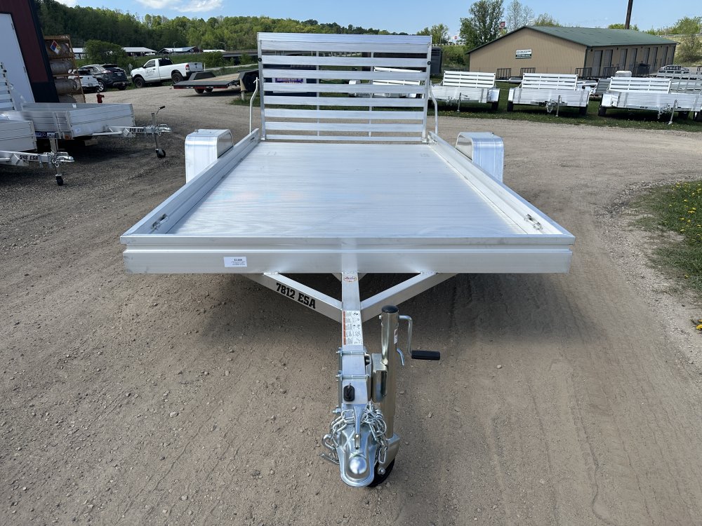 2026 Aluma 7812ESA-S-TG Aluminum Utility Trailer