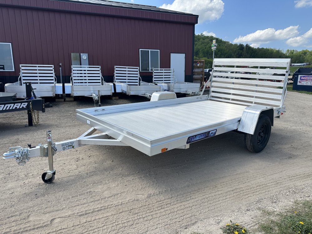 2026 Aluma 7812ESA-S-TG Aluminum Utility Trailer