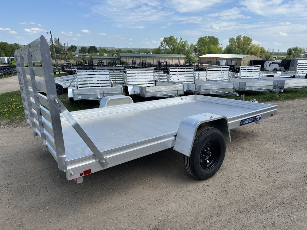 2026 Aluma 7812ESA-S-TG Aluminum Utility Trailer