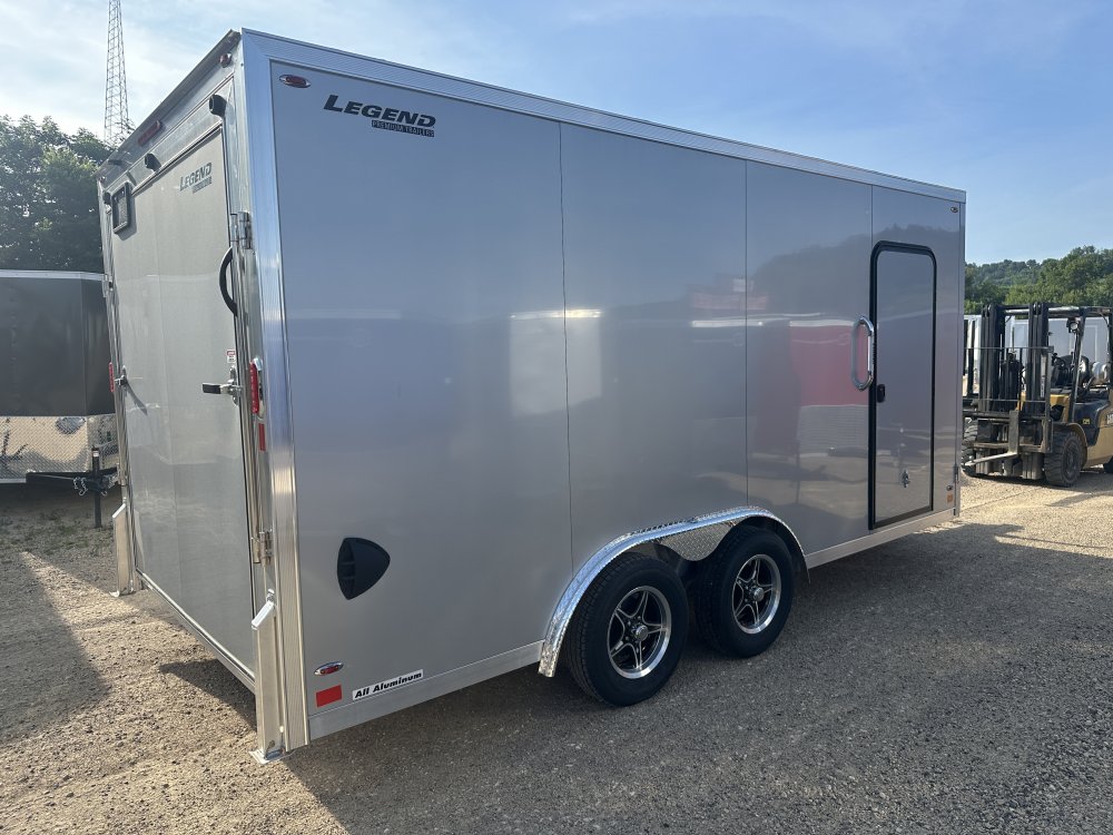 2026 Legend Trailers 8X16 Aluminum FTV Cargo / Enclosed Trailer
