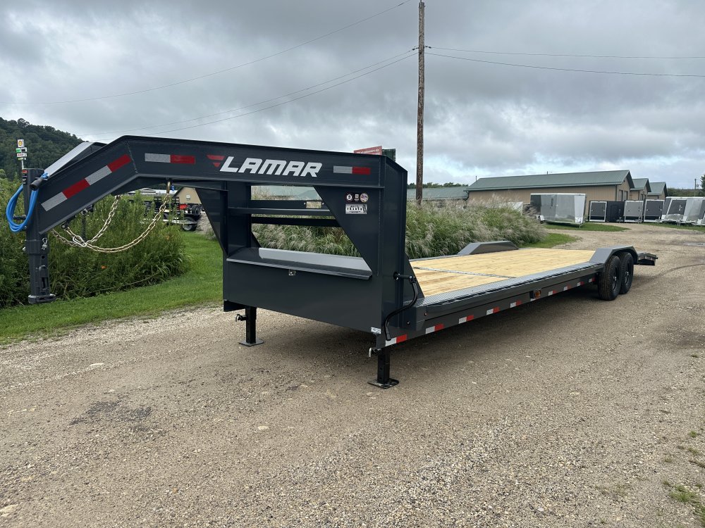 2026 Lamar Trailers 102X32 Gooseneck Car Hauler Trailer