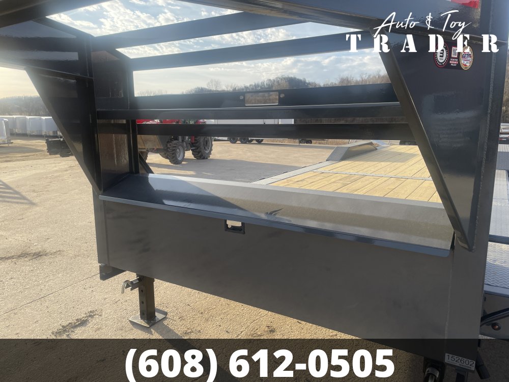 2026 Lamar Trailers 102X28 Gooseneck Car Hauler Trailer
