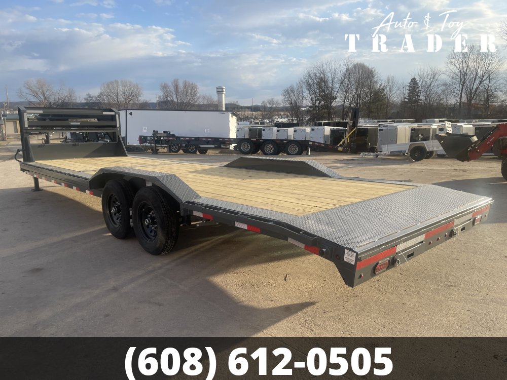 2026 Lamar Trailers 102X28 Gooseneck Car Hauler Trailer