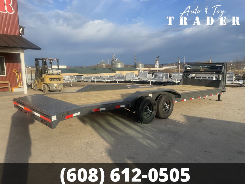 2026 Lamar Trailers 102X28 Gooseneck Car Hauler Trailer