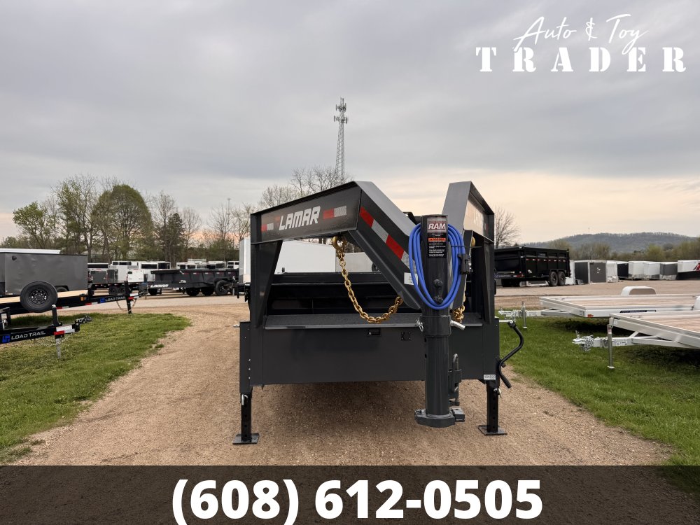 2026 Lamar Trailers 83X16 Gooseneck Dump Trailer