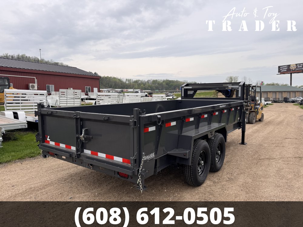 2026 Lamar Trailers 83X16 Gooseneck Dump Trailer