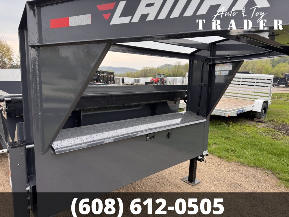 2026 Lamar Trailers 83X16 Gooseneck Dump Trailer