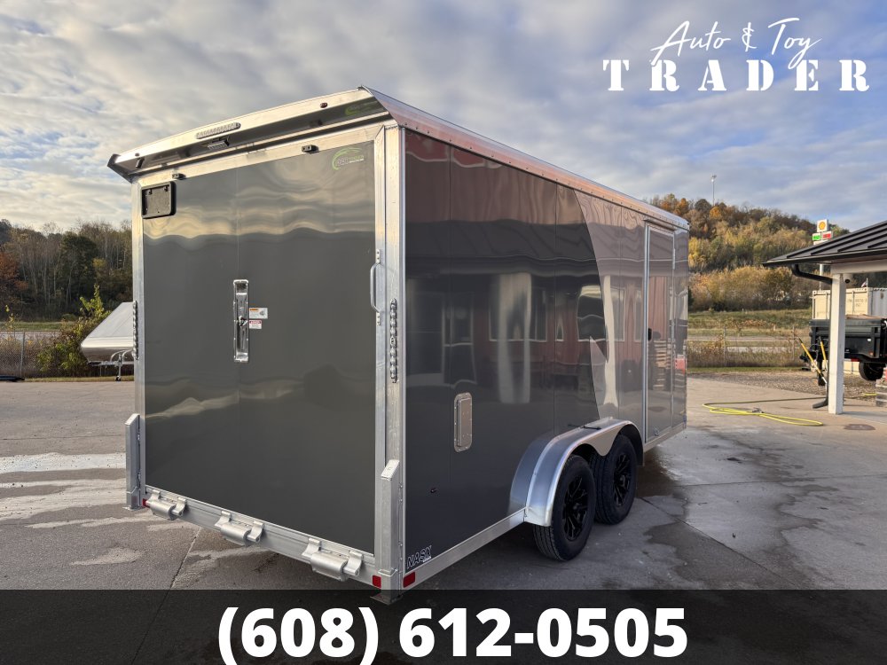 2027 NEO Trailers 7.5X21 Aluminum NASX Snowmobile Trailer