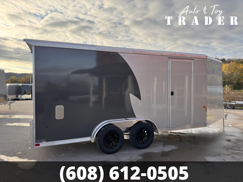 2027 NEO Trailers 7.5X21 Aluminum NASX Snowmobile Trailer