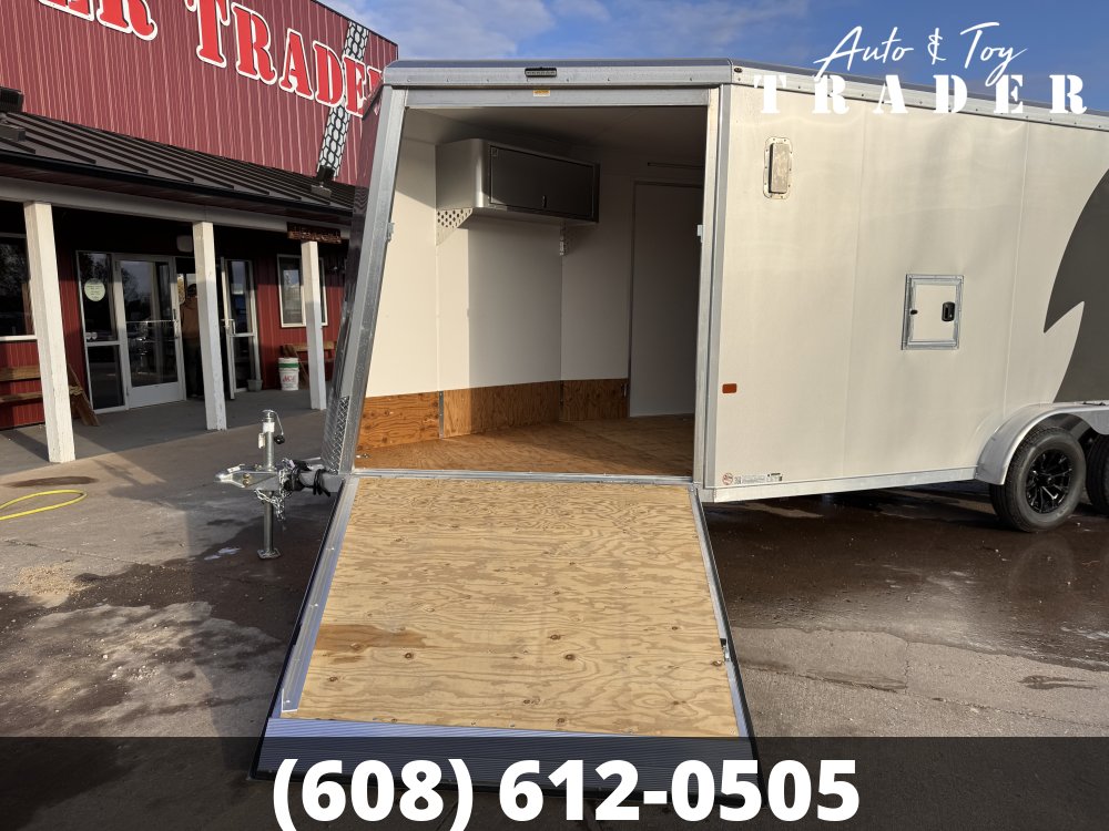 2027 NEO Trailers 7.5X21 Aluminum NASX Snowmobile Trailer