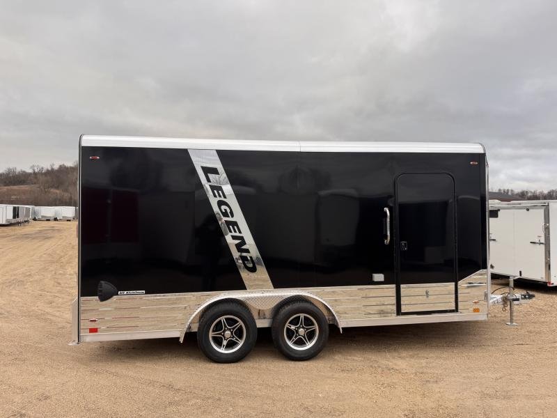 2025 Legend Trailers 8X16 Aluminum DVN Cargo / Enclosed Trailer