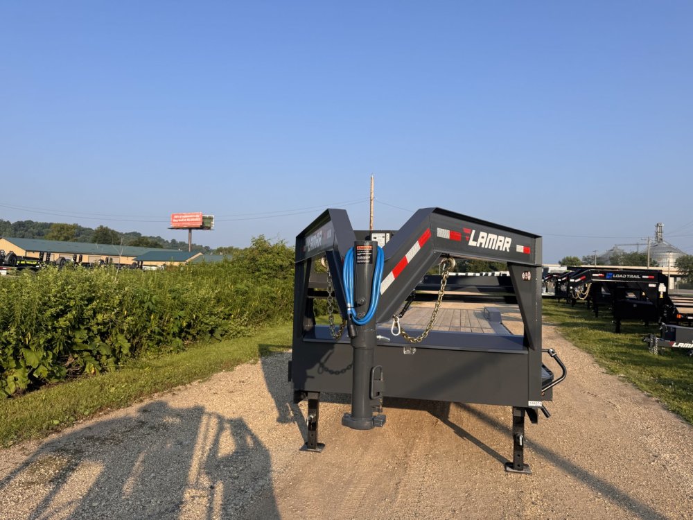 2026 Lamar Trailers 102X40 Gooseneck Car Hauler Trailer