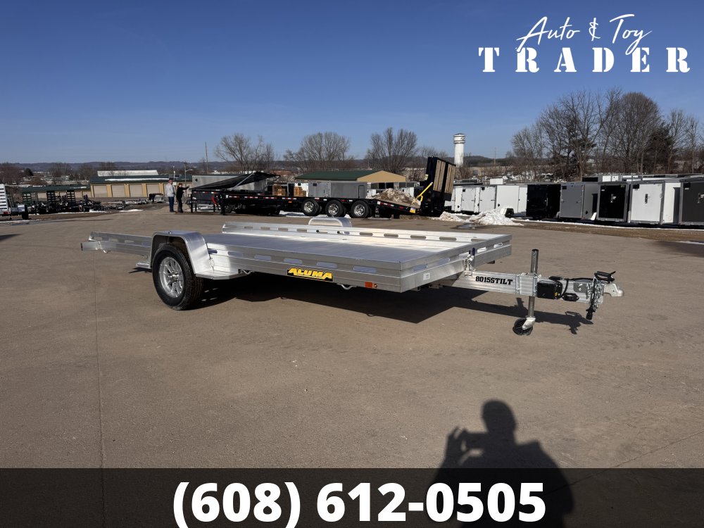 2027 Aluma 8015-S-EL Aluminum TILT Trailer