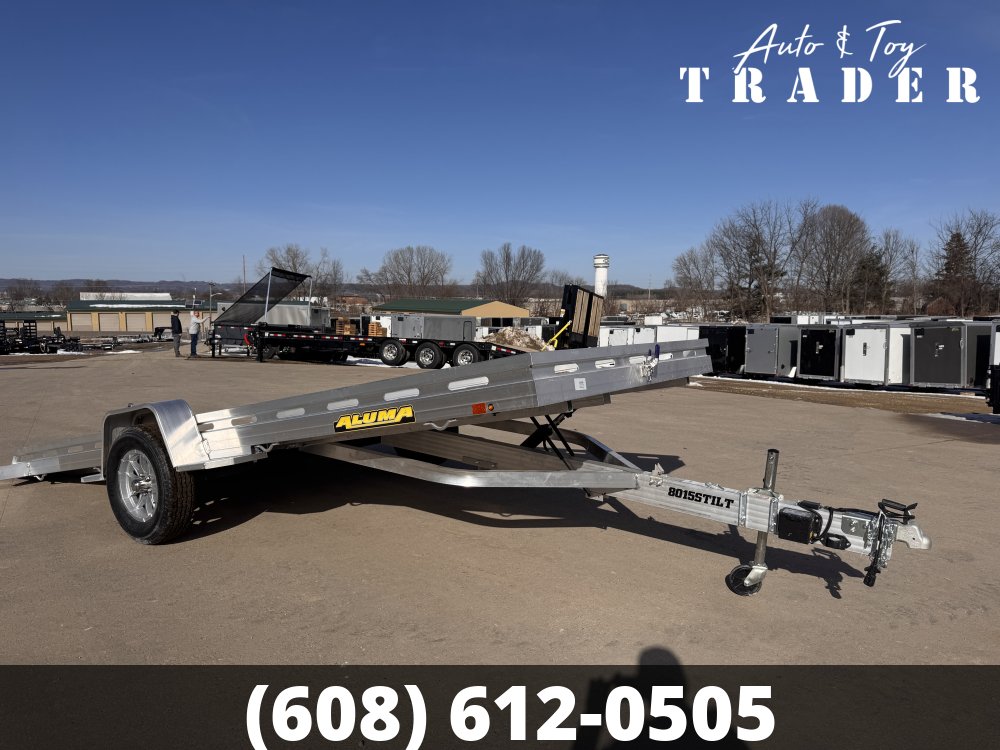 2027 Aluma 8015-S-EL Aluminum TILT Trailer