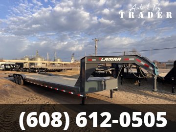 2026 Lamar Trailers 102X40 Gooseneck Car Hauler Trailer