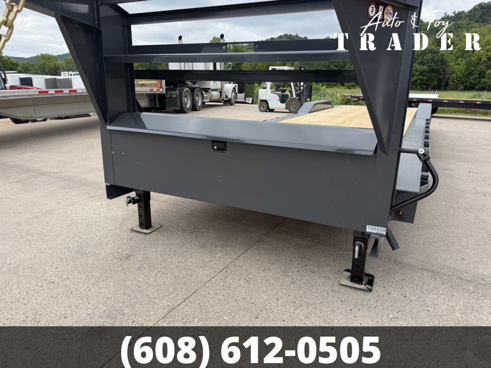 2027 Lamar Trailers 102X32 Gooseneck Car Hauler Trailer