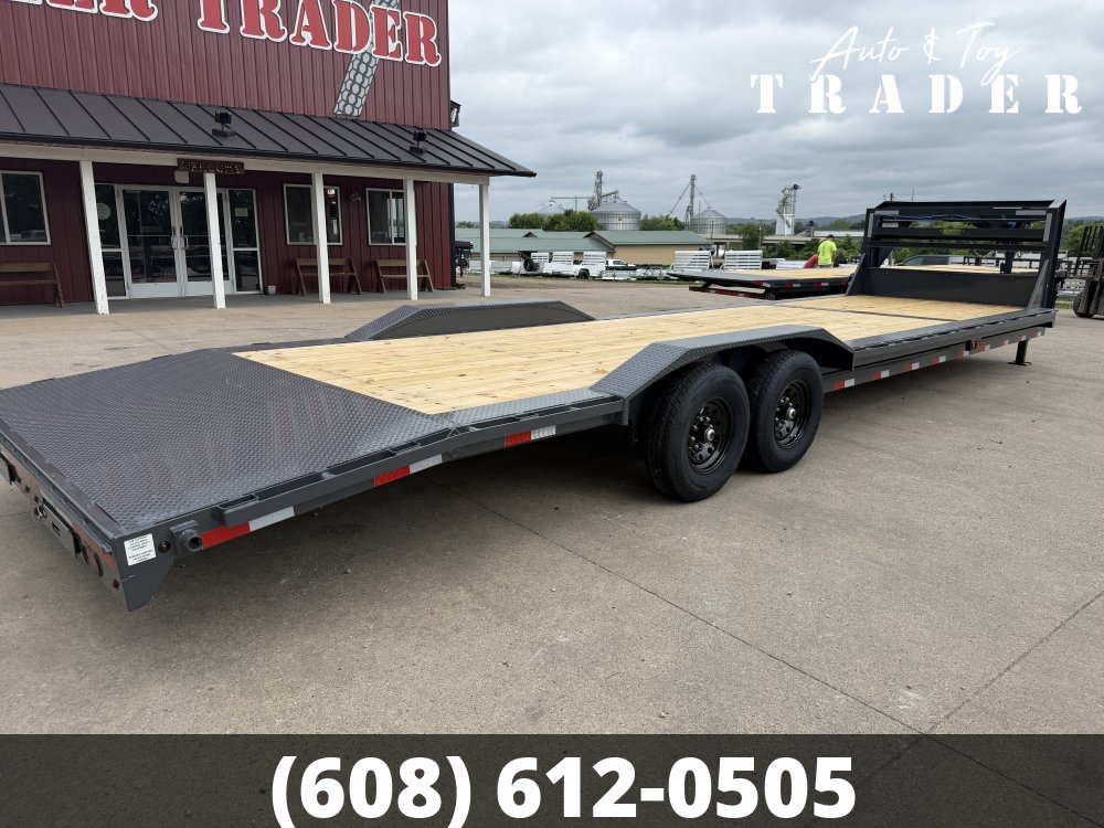 2027 Lamar Trailers 102X32 Gooseneck Car Hauler Trailer