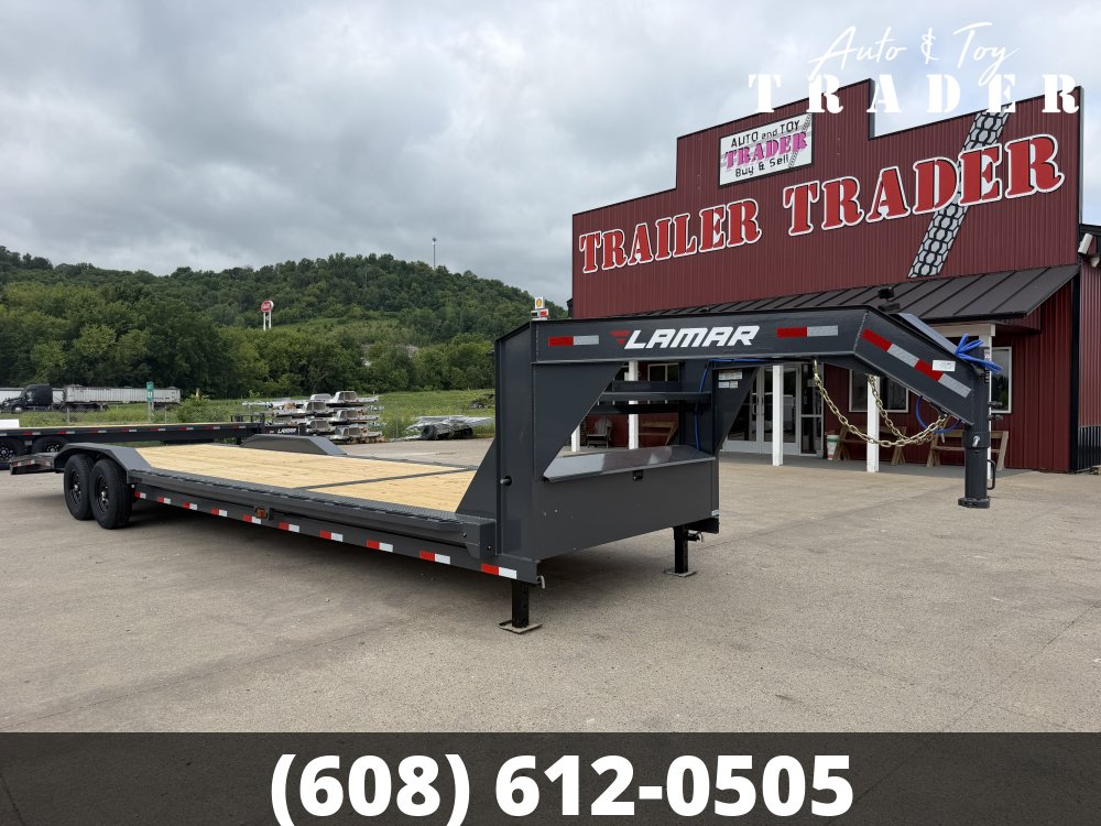 2027 Lamar Trailers 102X32 Gooseneck Car Hauler Trailer
