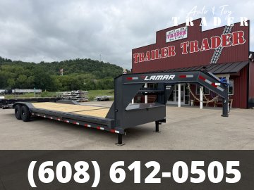 2027 Lamar Trailers 102X32 Gooseneck Car Hauler Trailer