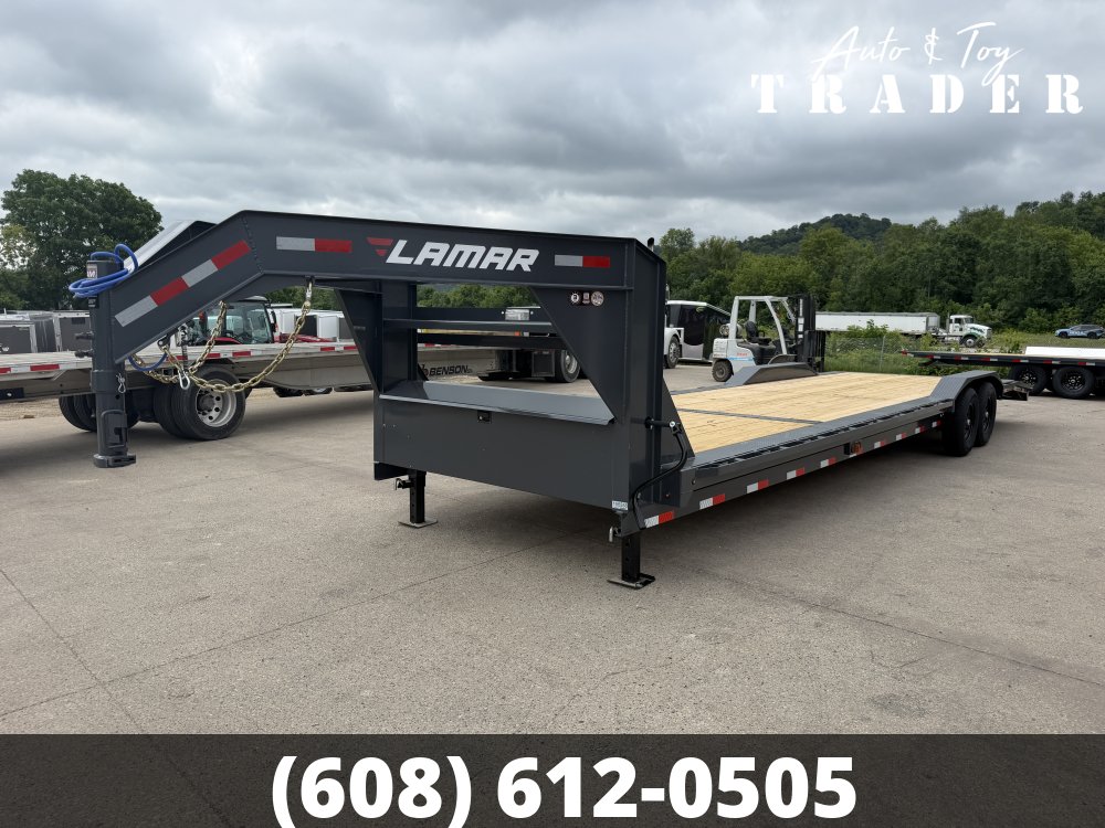2027 Lamar Trailers 102X32 Gooseneck Car Hauler Trailer