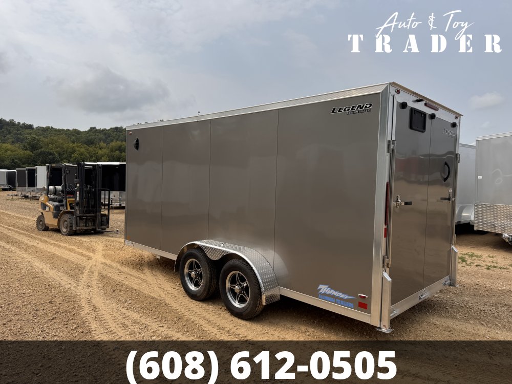 2027 Legend Trailers 7X16 Aluminum Thunder Cargo / Enclosed Trailer