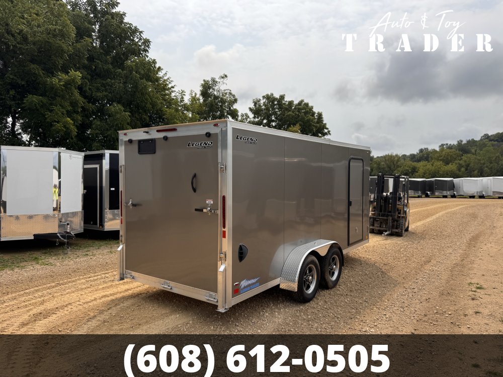 2027 Legend Trailers 7X16 Aluminum Thunder Cargo / Enclosed Trailer