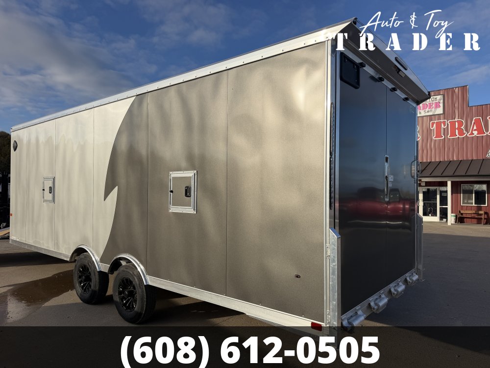 2027 NEO Trailers 8.5X22 Aluminum NMS Snowmobile Trailer
