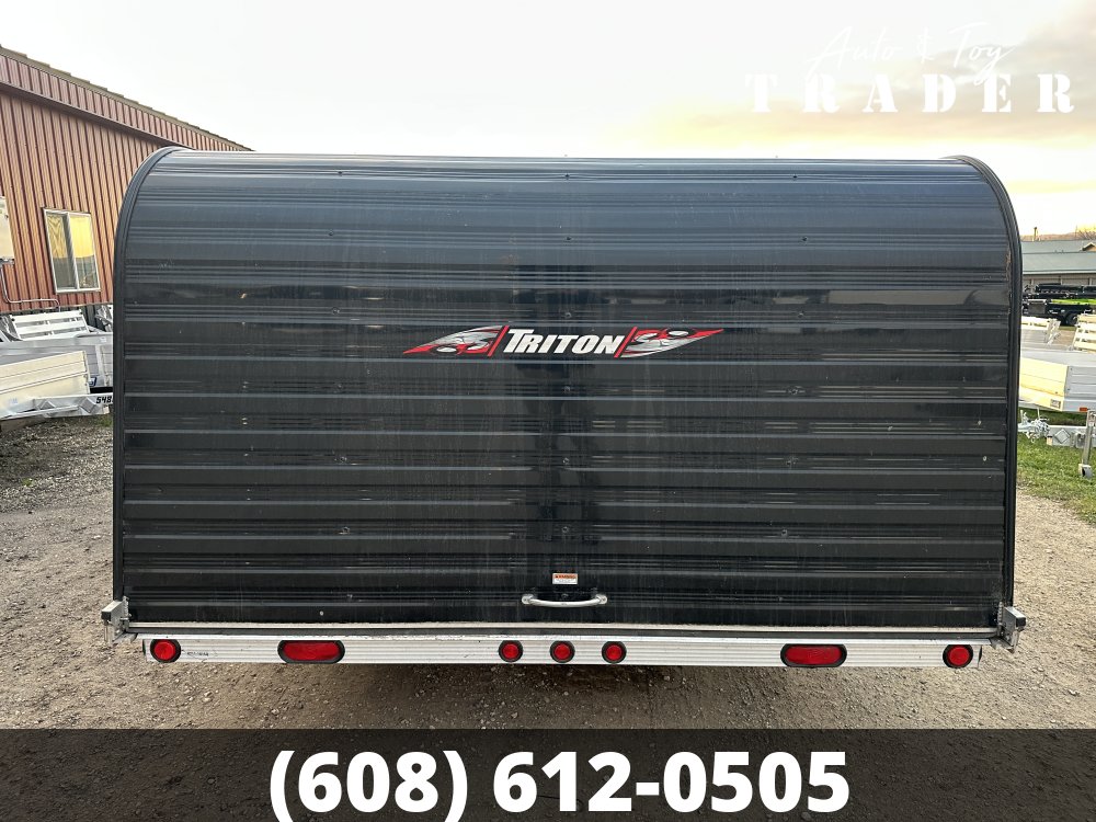2018 Triton 101 X 11 Clamshell Tilt Snowmobile Trailer