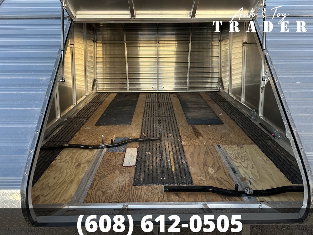 2018 Triton 101 X 11 Clamshell Tilt Snowmobile Trailer