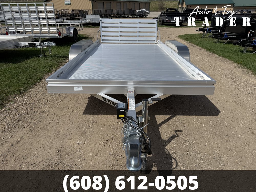 2027 Aluma 7814ESA-TA-EL-BT Aluminum Utility Trailer