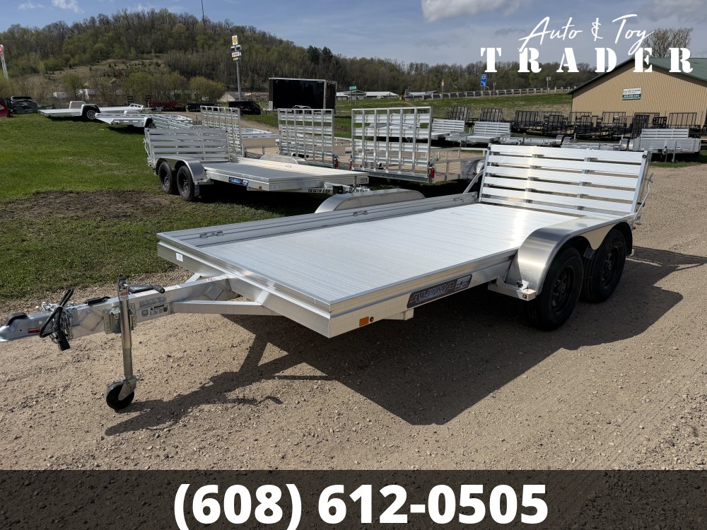 2027 Aluma 7814ESA-TA-EL-BT Aluminum Utility Trailer