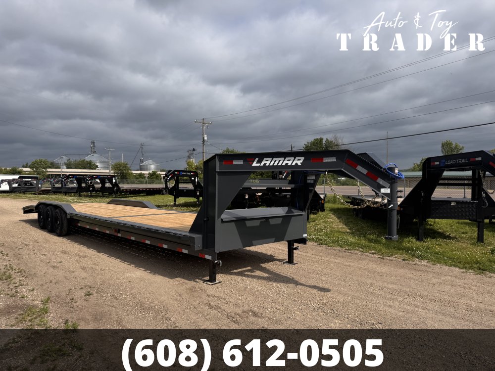2027 Lamar Trailers 102X36 Gooseneck Car Hauler Trailer