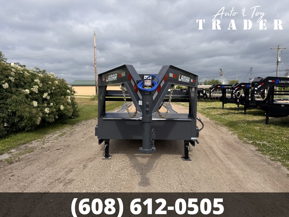 2027 Lamar Trailers 102X36 Gooseneck Car Hauler Trailer