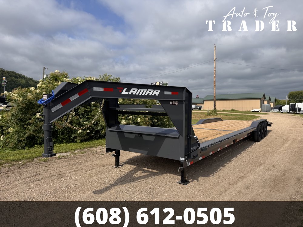 2027 Lamar Trailers 102X36 Gooseneck Car Hauler Trailer