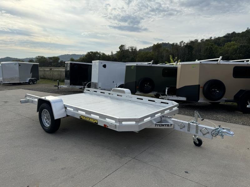 2025 Aluma 7712H Tilt Aluminum Utility Trailer