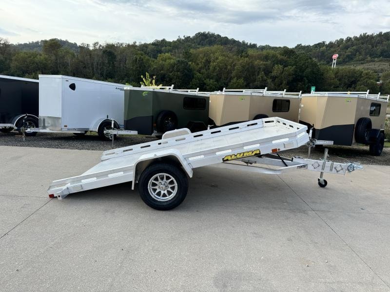 2025 Aluma 7712H Tilt Aluminum Utility Trailer