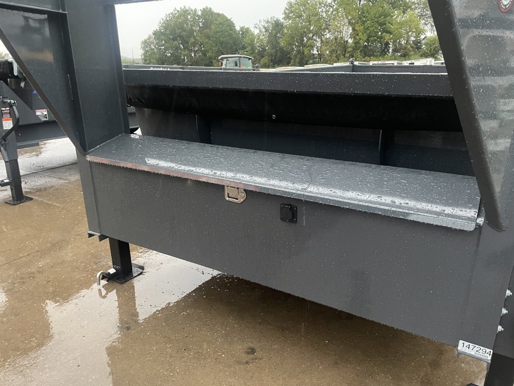 2026 Lamar Trailers 83X14 Gooseneck Dump Trailer