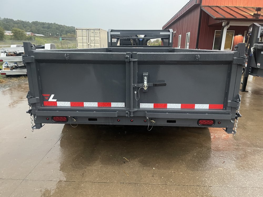 2026 Lamar Trailers 83X14 Gooseneck Dump Trailer